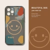 Smiling iphone 15 case 14pro Transparent 13 Niche 11 High-end xr All-inclusive xsmax Soft case Specification image